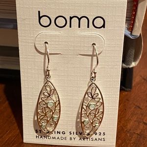 NWT Boma Sterling Silver Earrings